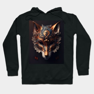 kitsune Japanese Mask v3 Hoodie